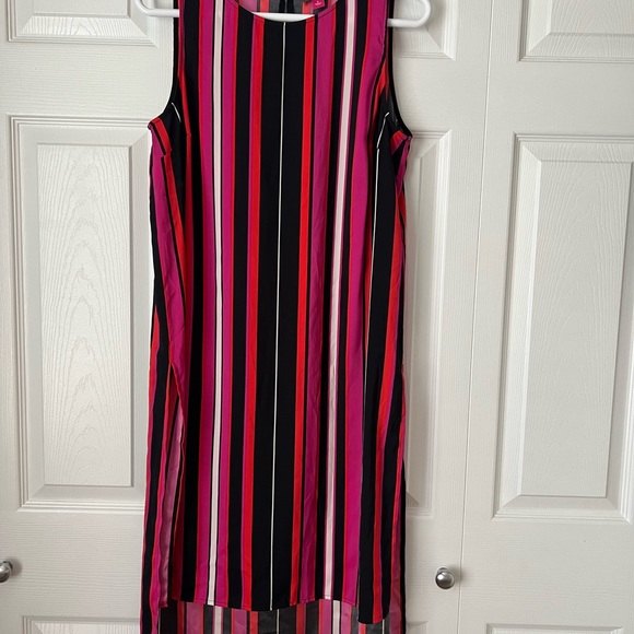 Vince Camuto Striped sleeveless tunic - Picture 2 of 7